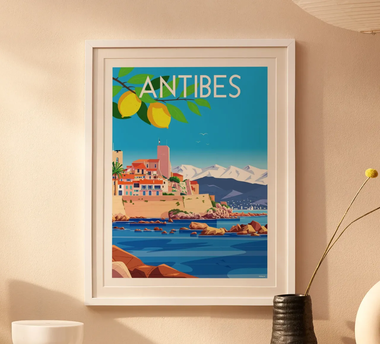 Antibes carta hahnemühle da Raphaël Delerue