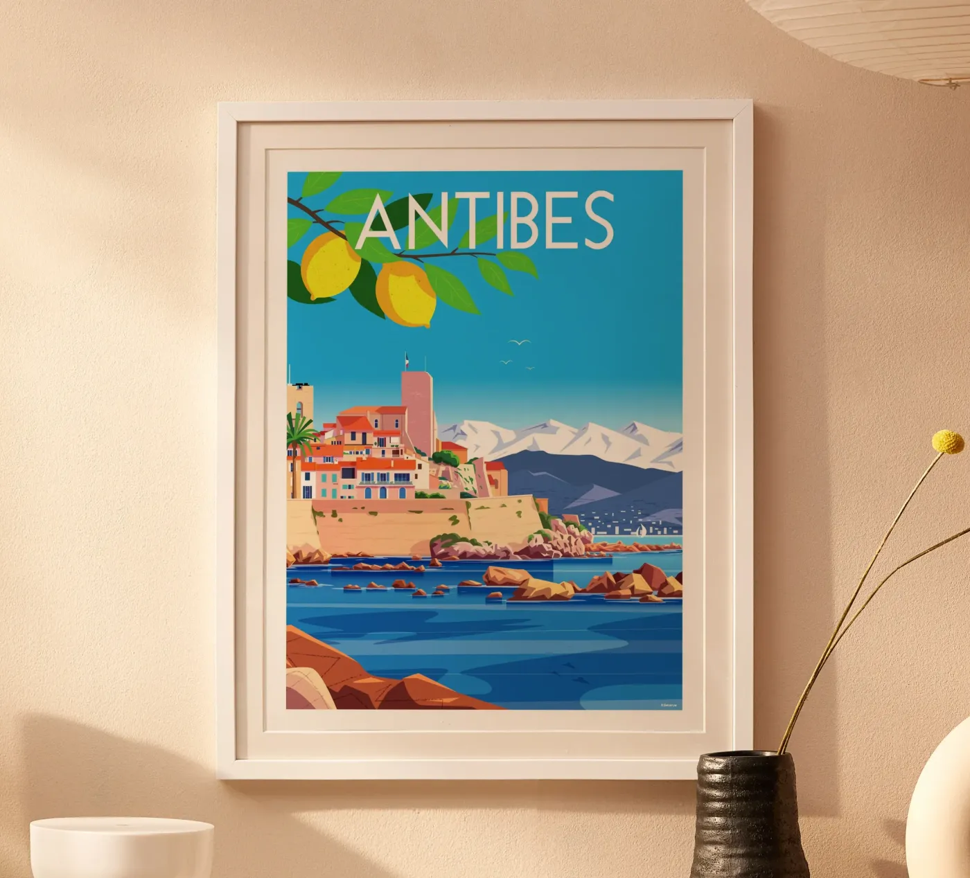 Antibes poster da Raphaël Delerue