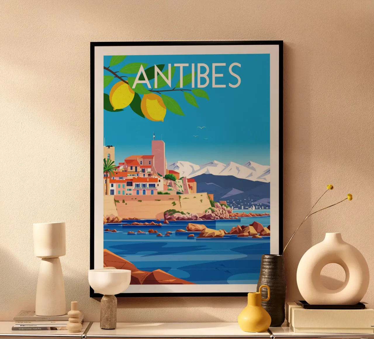 Antibes carta hahnemühle da Raphaël Delerue