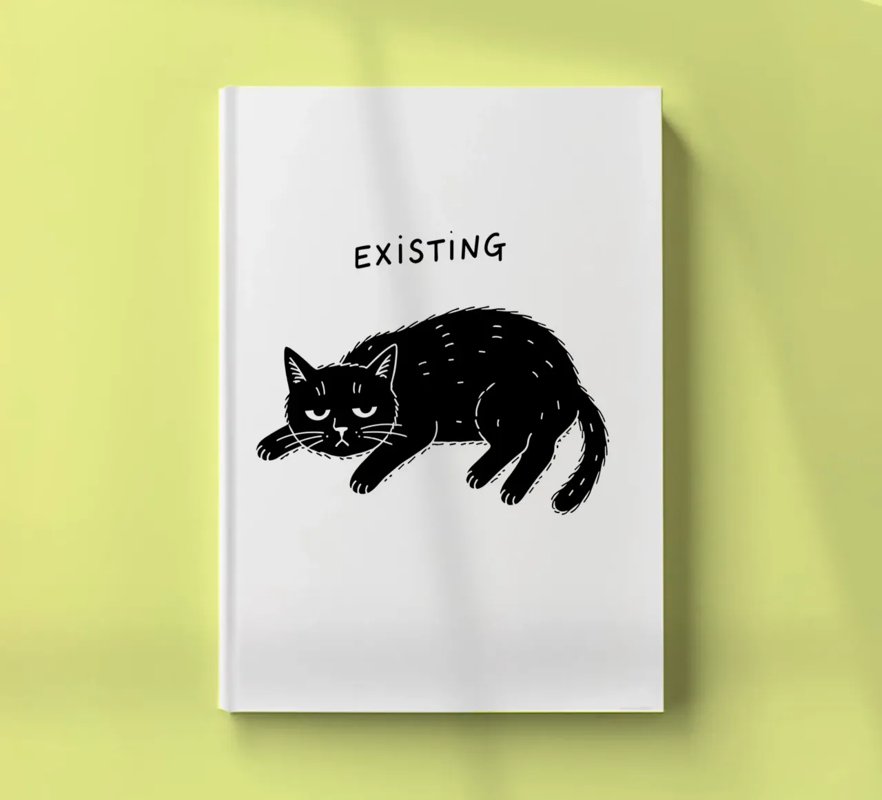 Simply Existing notebook by vintageshop