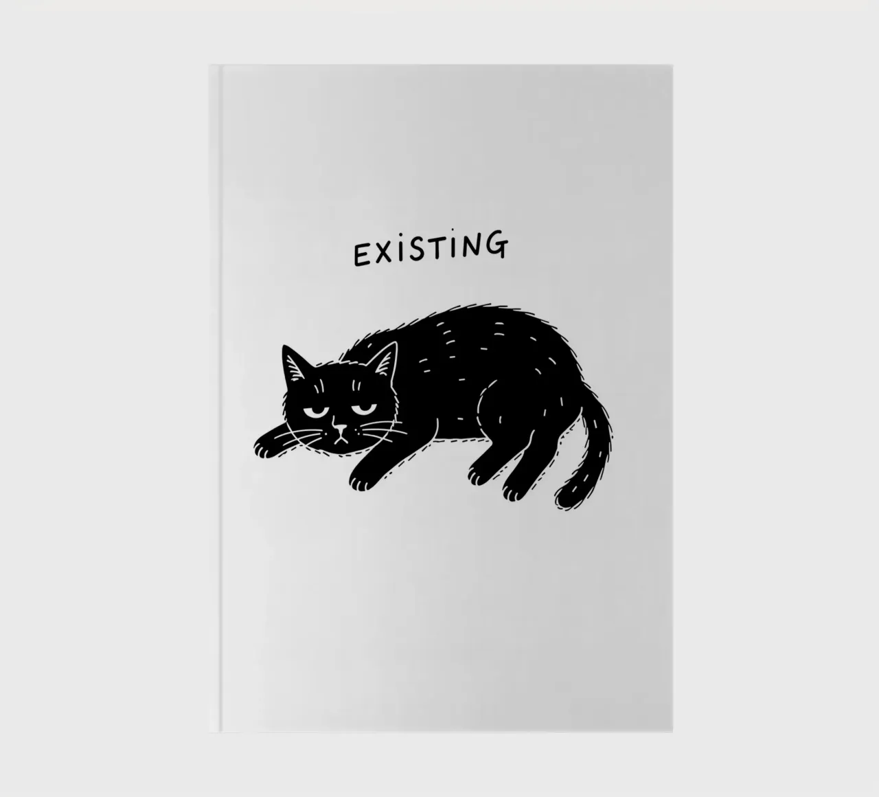 Simply Existing notebook by vintageshop