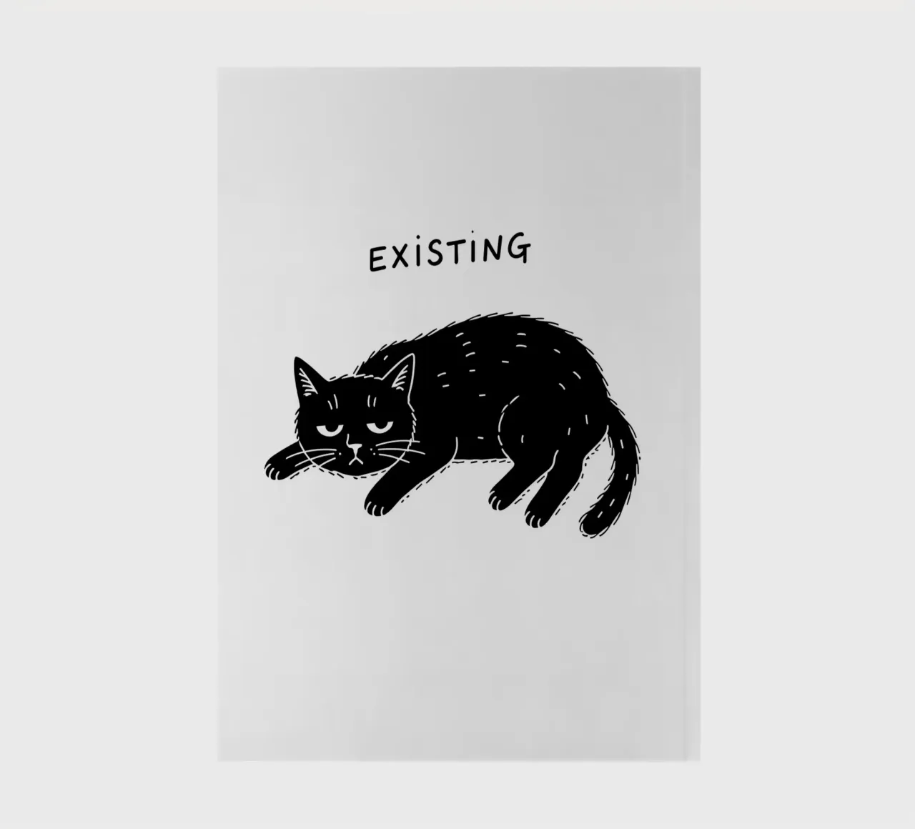 Simply Existing notebook by vintageshop