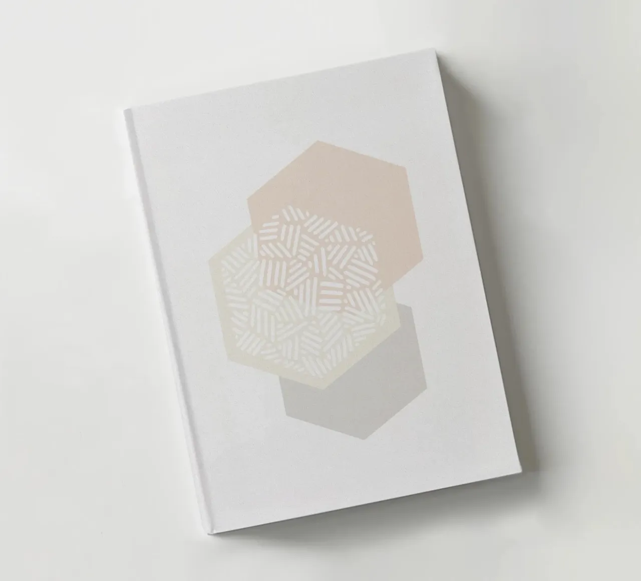 Geometric Mute Colours I notebook by Orara Studio