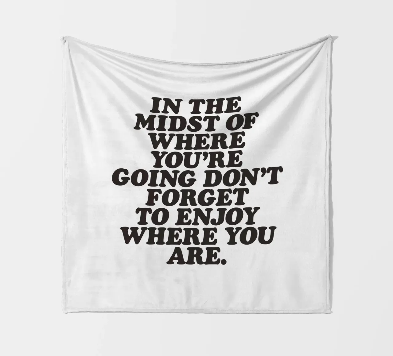 In the Midst Of Where You're Going Typografie Design coperta in pile da THE MOTIVATED TYPE