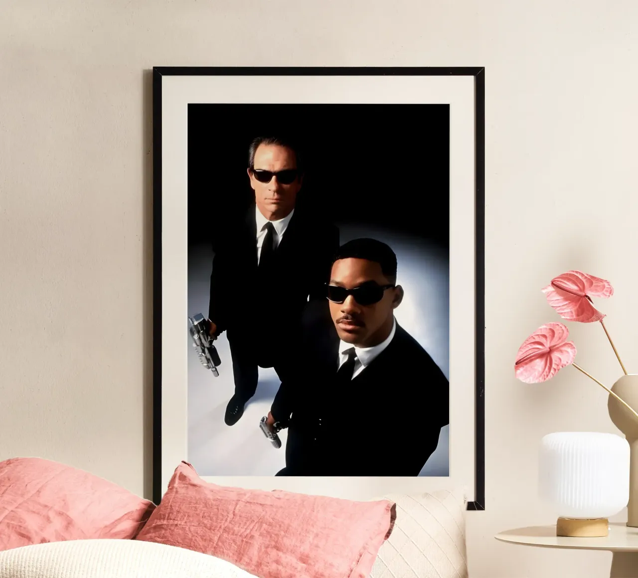 Man in black carta hahnemühle da Funny Frame Factory