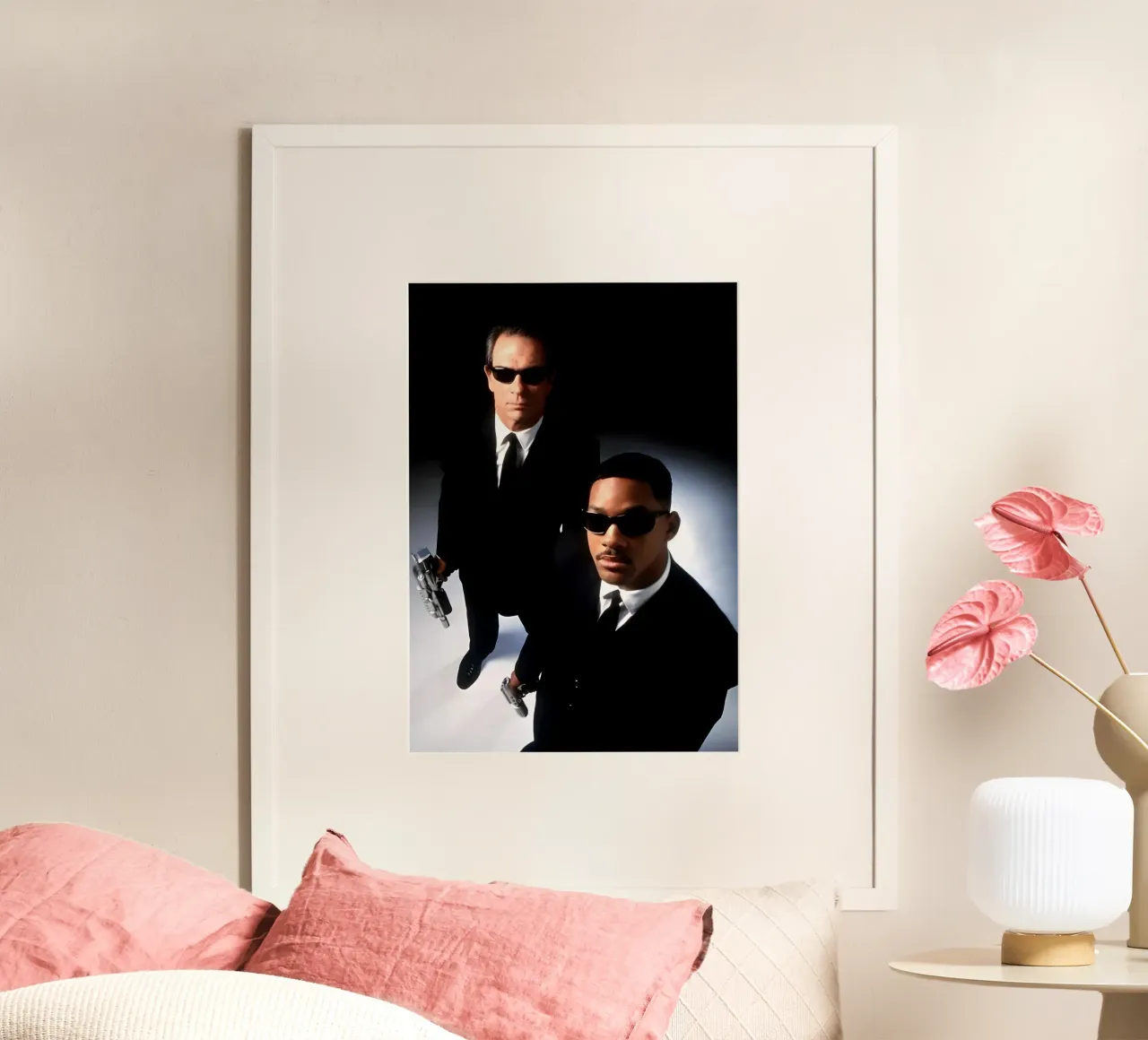 Man in black carta hahnemühle da Funny Frame Factory