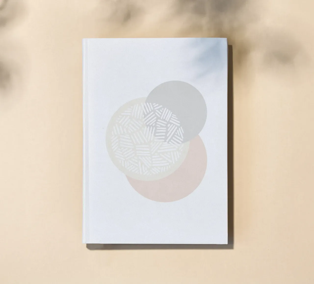 Geometric Mute Colours IV notebook by Orara Studio