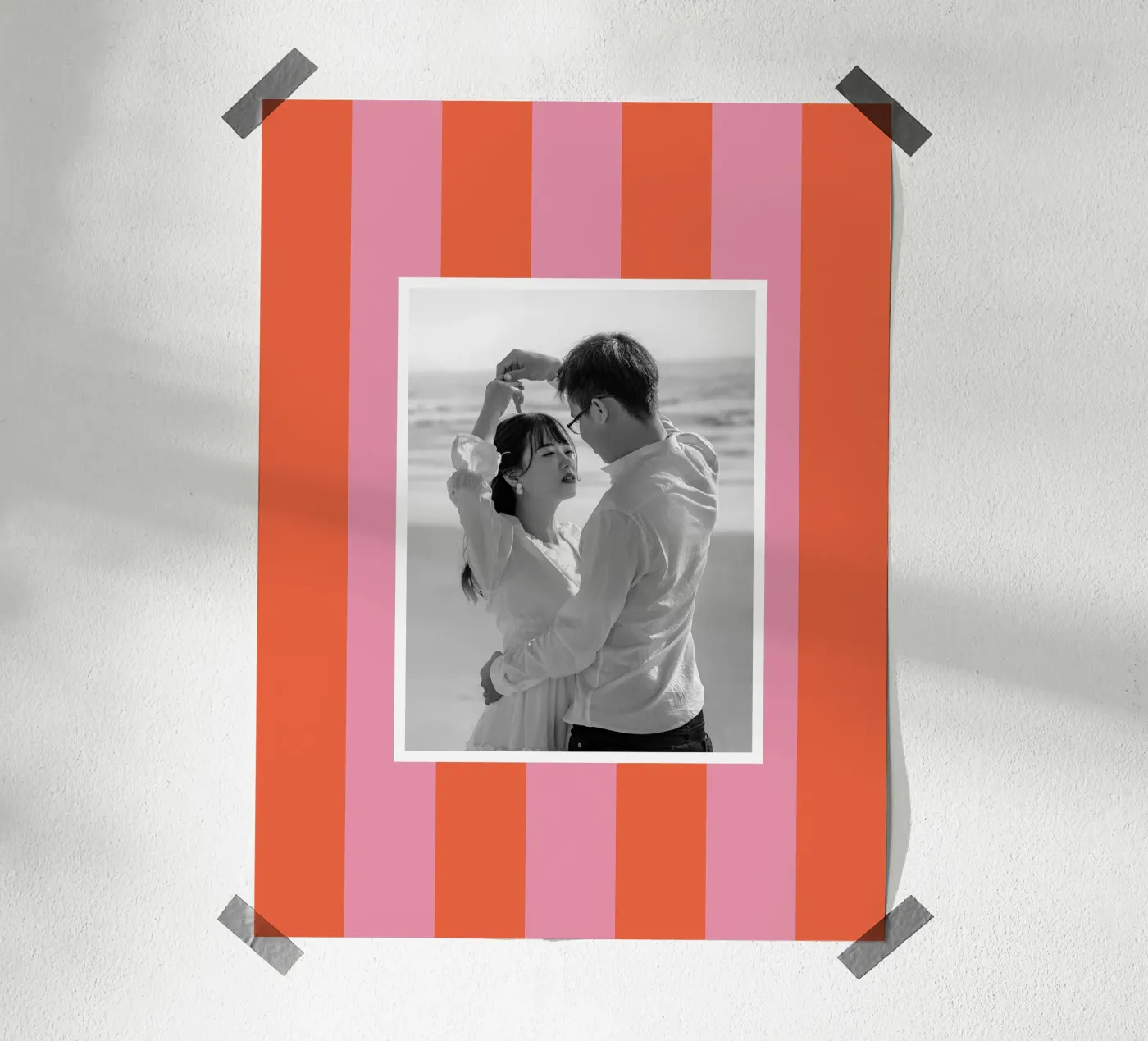 Modern Stripes poster da we line studio - design