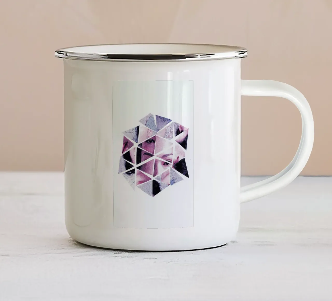 Bad Vibe W tazza in smalto da David Head