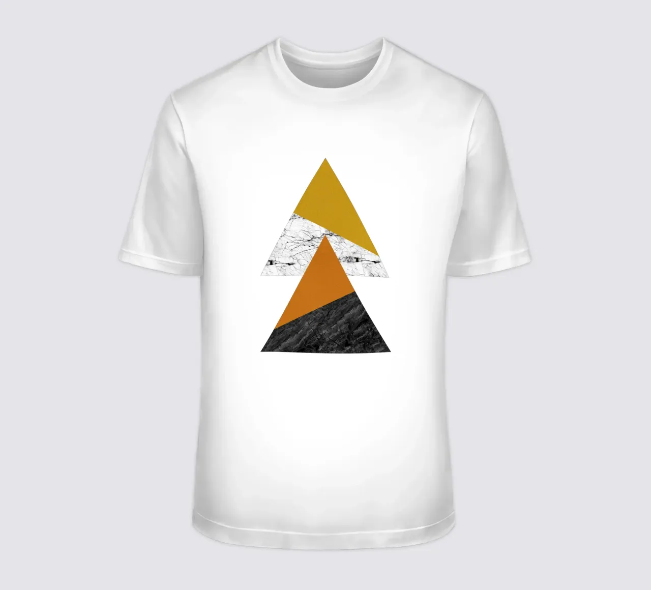 Triangoli geometrici t-shirt da Orara Studio