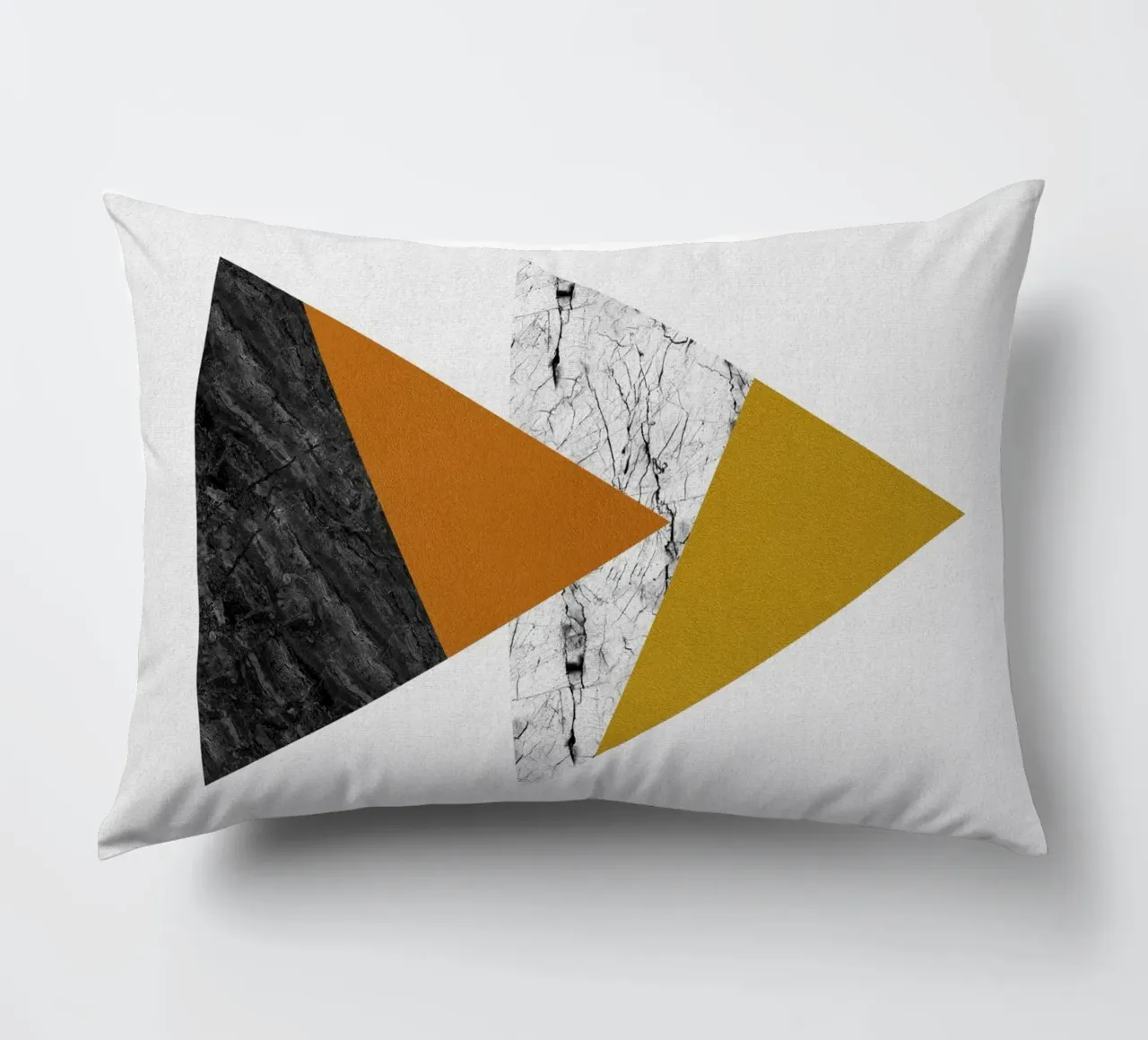 Triangoli geometrici cuscino da Orara Studio
