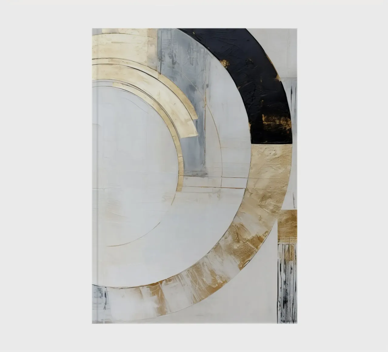 ABSTRACT ART Showing strength notebook by Melanie Viola