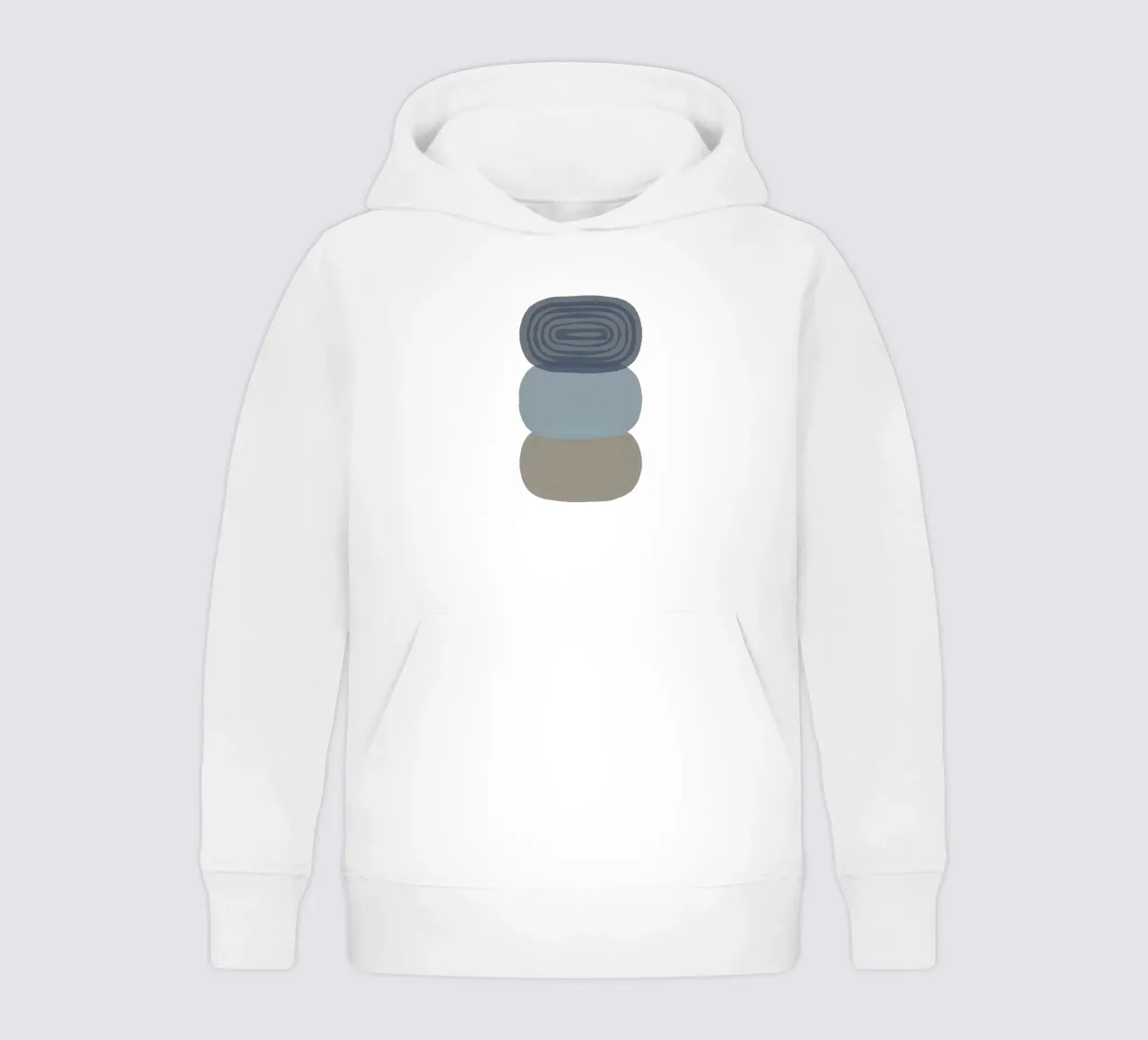 Line Art I kids hoodie by Orara Studio