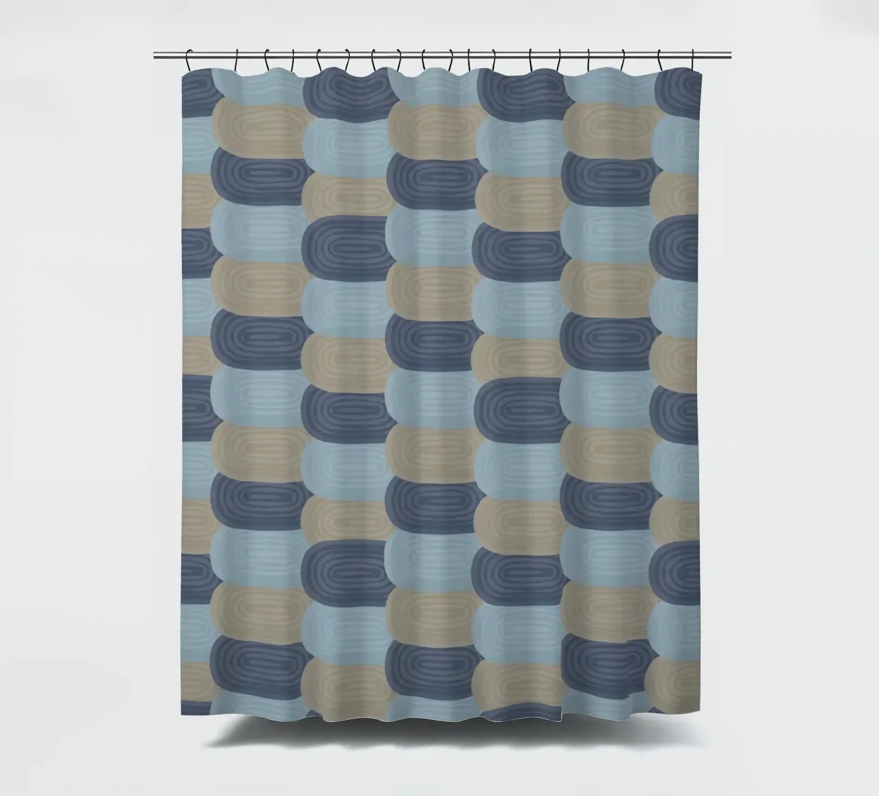 Arte della linea I tenda da doccia da Orara Studio