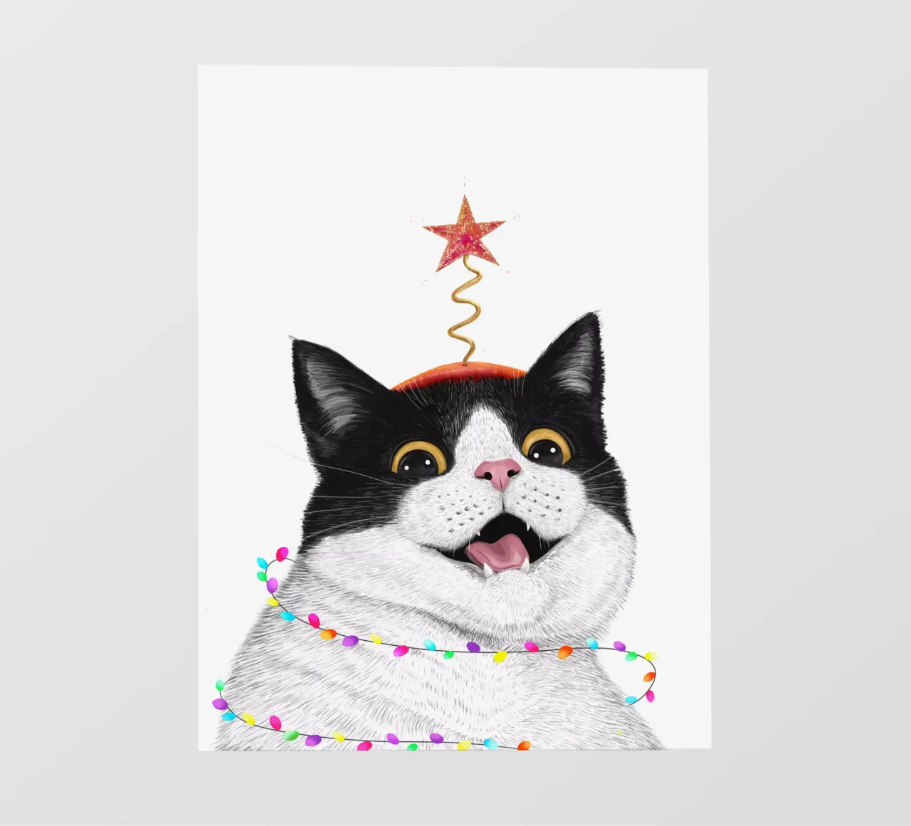 Christmas cat telo in pvc da valeriyakorenkova