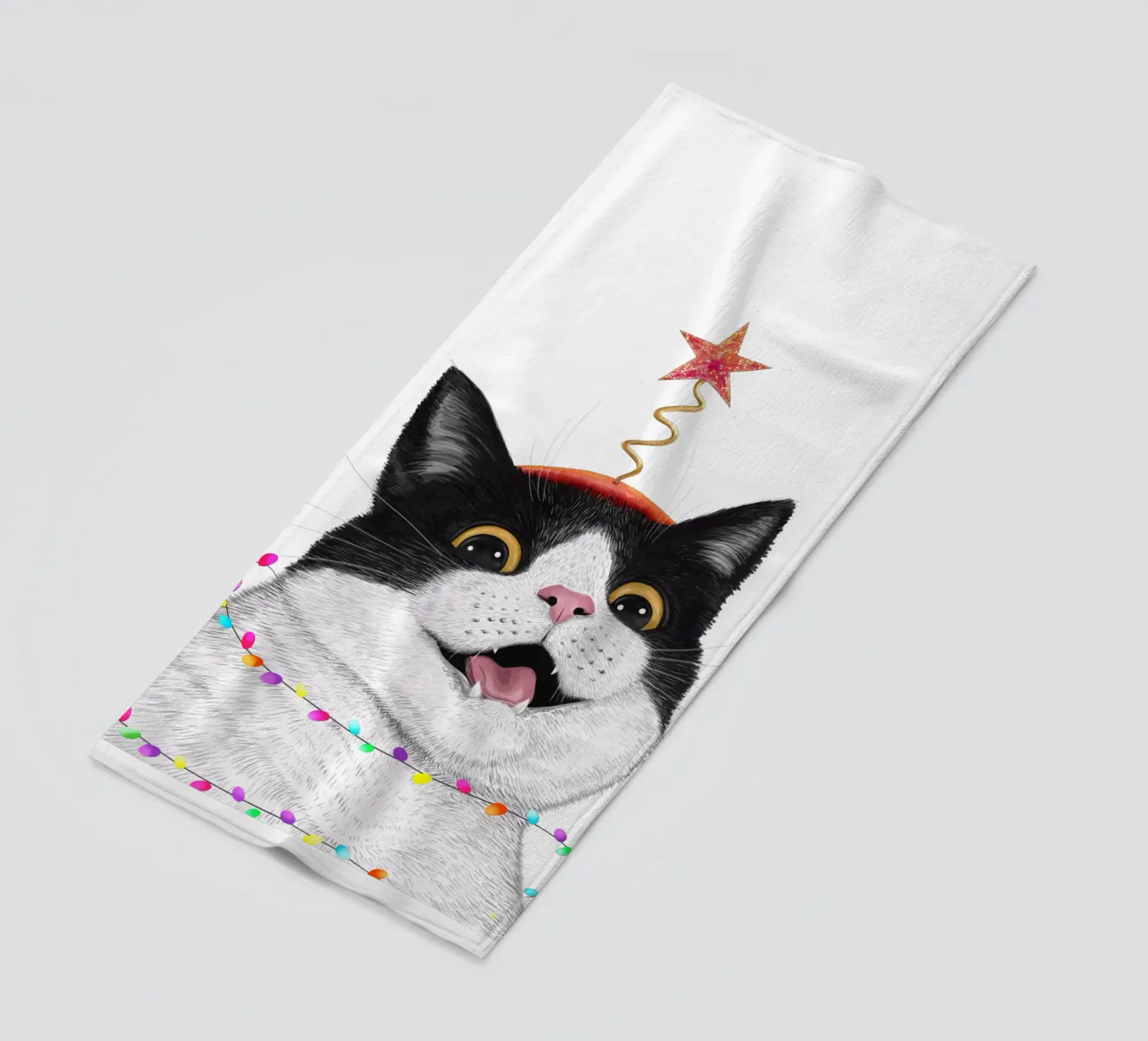 Christmas cat telo mare da valeriyakorenkova