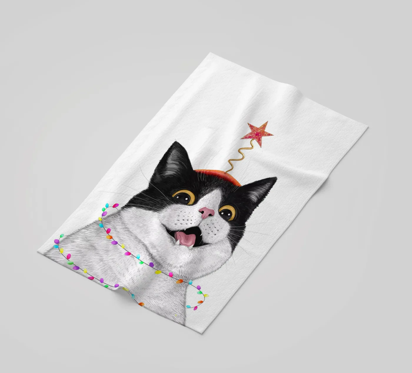 Christmas cat telo mare da valeriyakorenkova