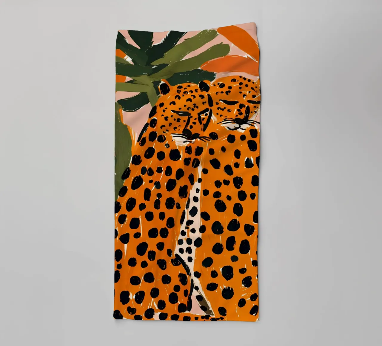 Due leopardi asciugamano da bagno da IamHomeDesigns