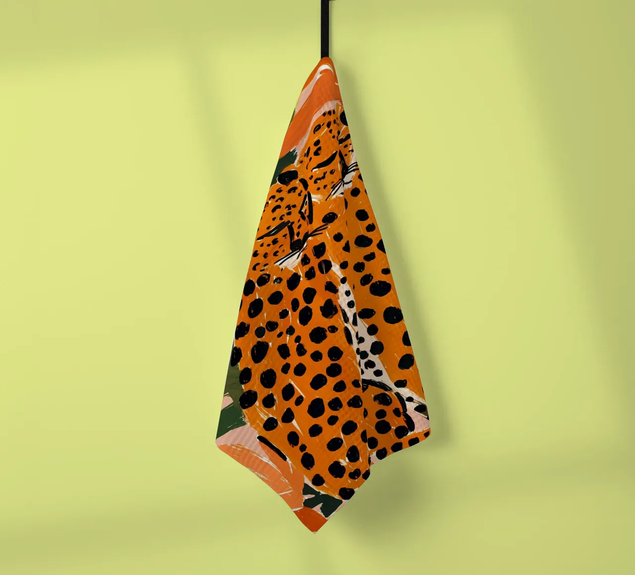 Due leopardi canovaccio da cucina da IamHomeDesigns