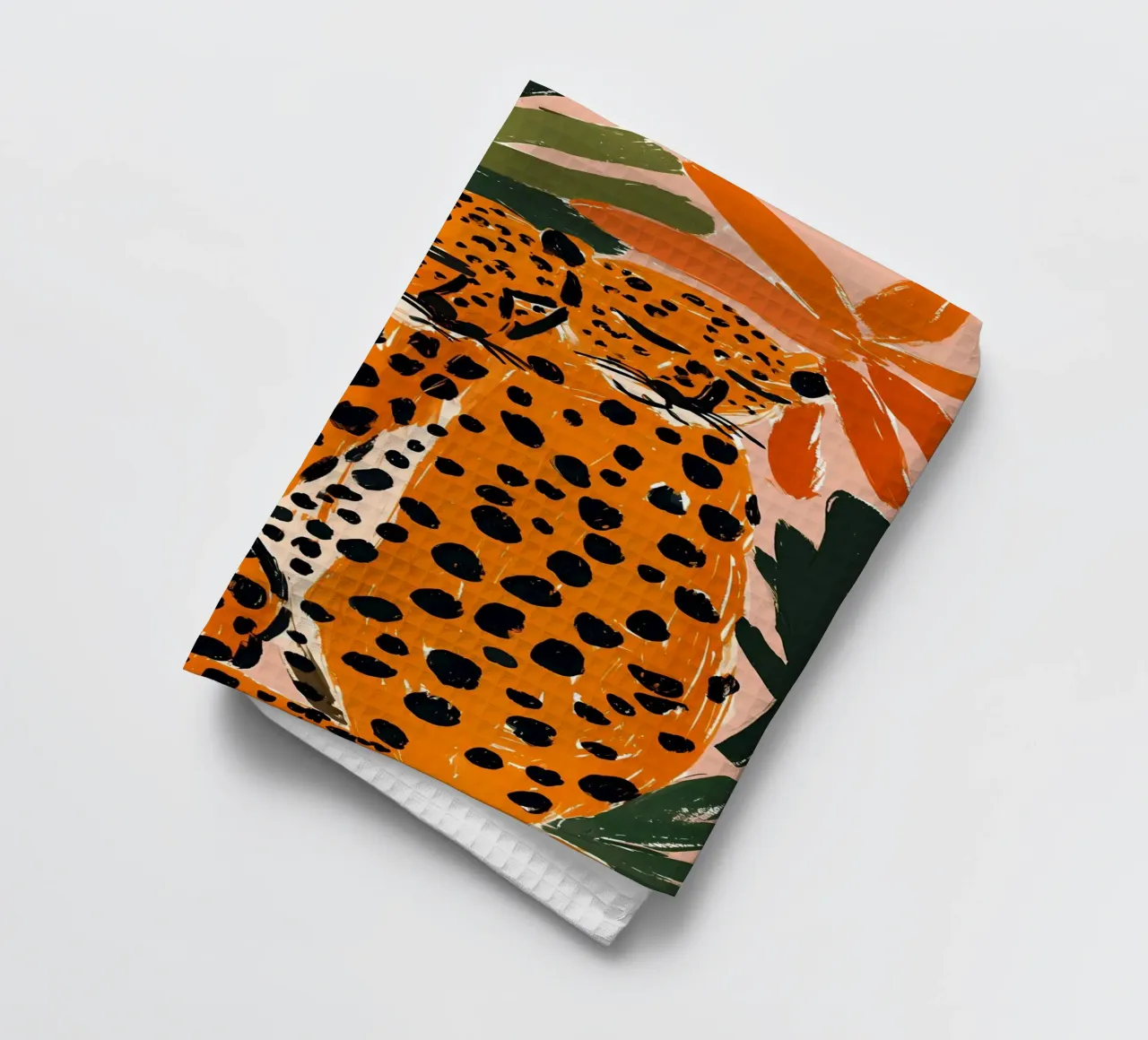 Due leopardi canovaccio da cucina da IamHomeDesigns