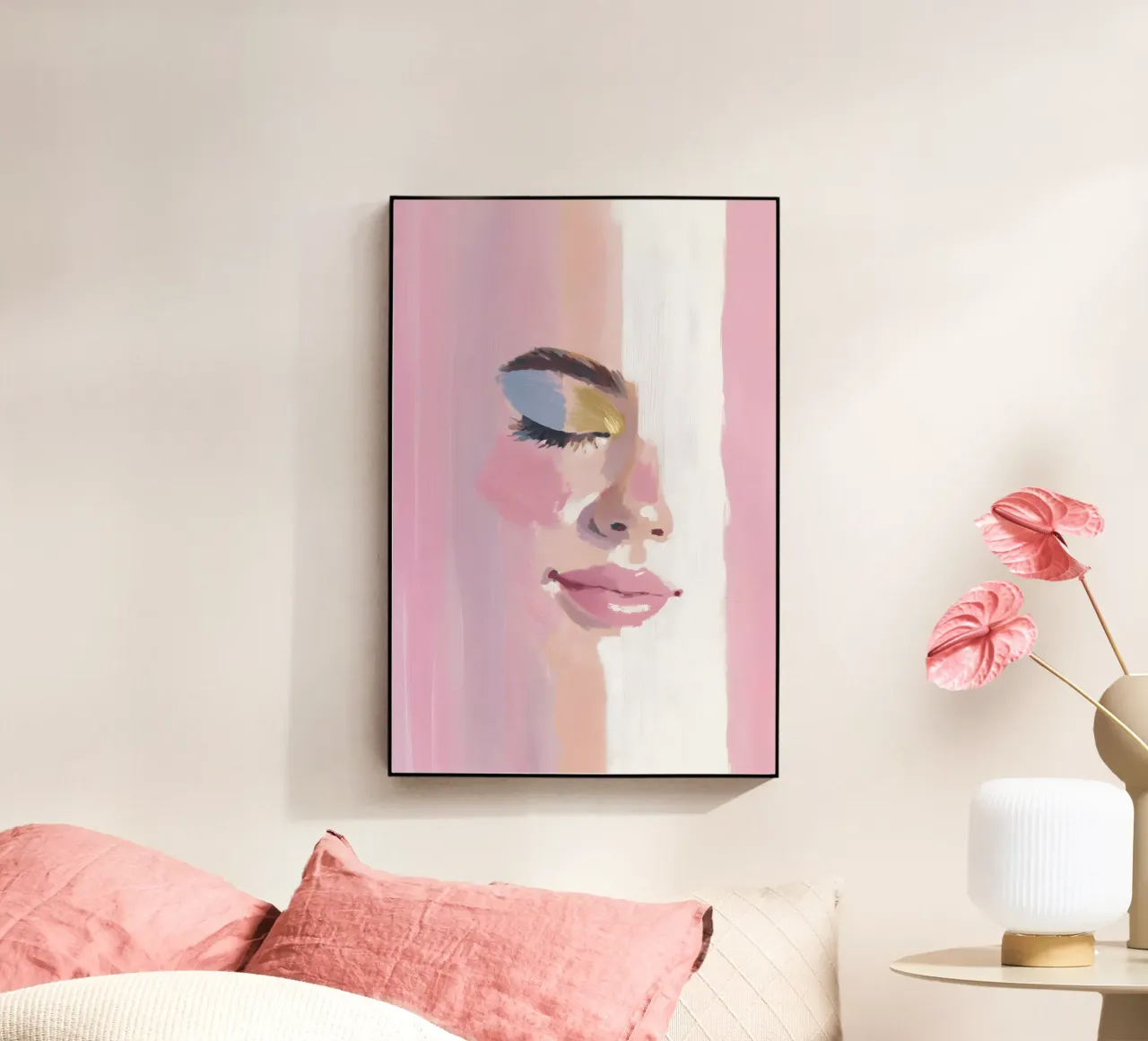 Soft Pink Muse plexiglass da Roseberry Design