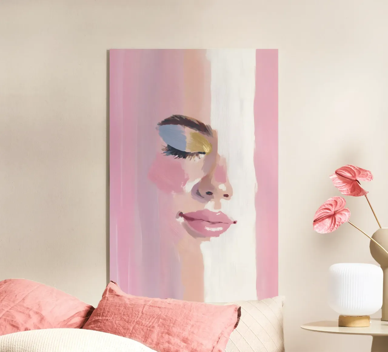 Soft Pink Muse plexiglass da Roseberry Design