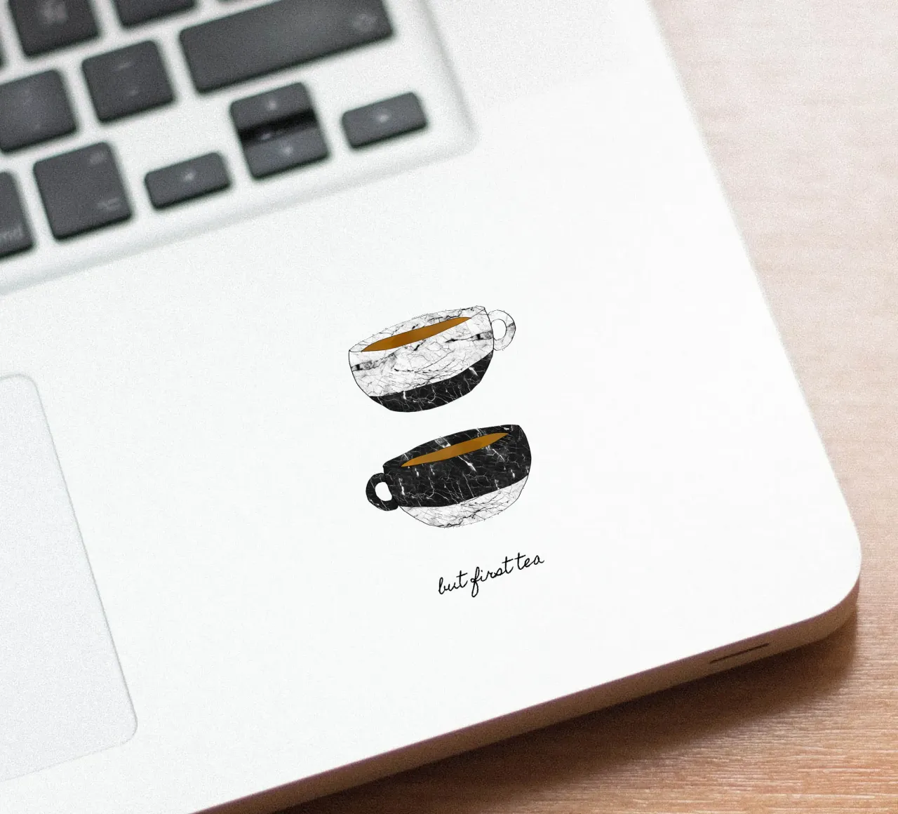 But First Tea sticker by Orara Studio