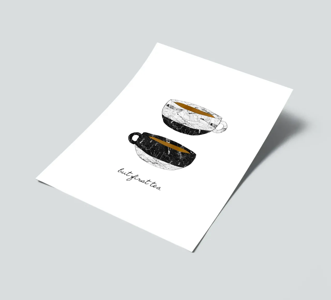 But First Tea sticker sheet by Orara Studio