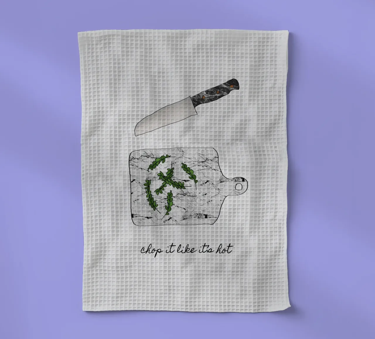 Tagliare come se fosse caldo canovaccio da cucina da Orara Studio