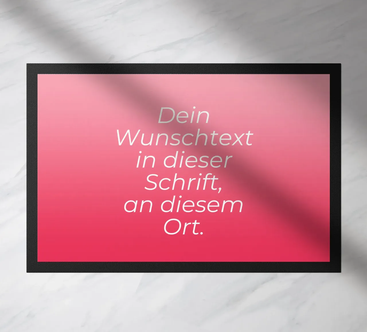 Wunschtext - Rosa Rot Gradient zerbino da BAINAI BRICK