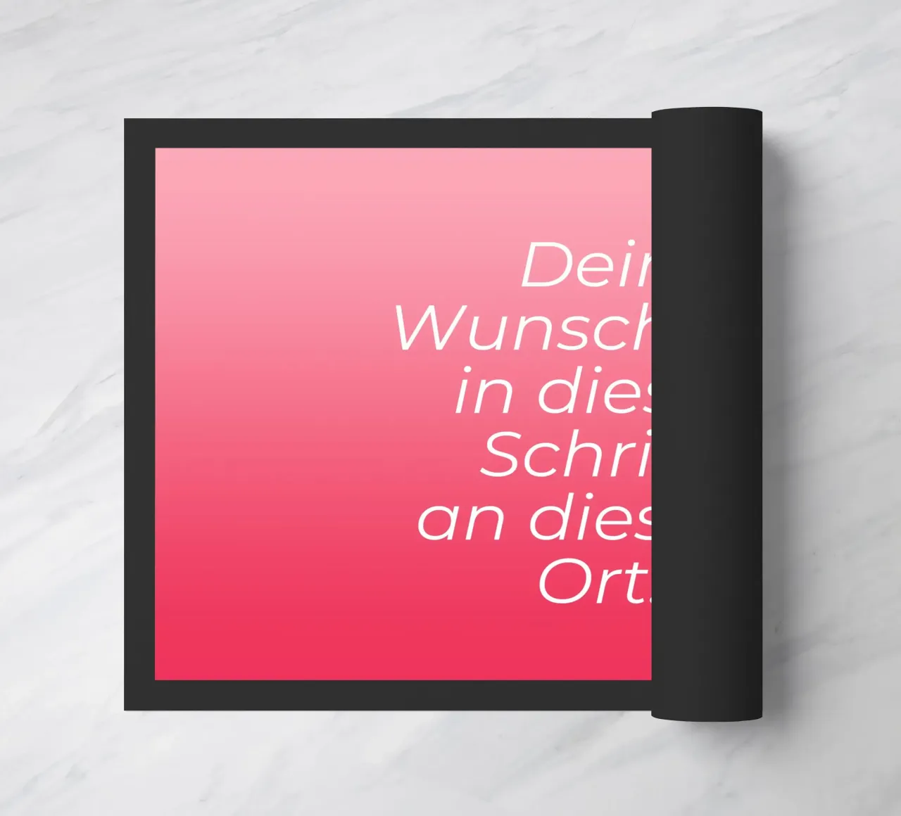 Wunschtext - Rosa Rot Gradient zerbino da BAINAI BRICK