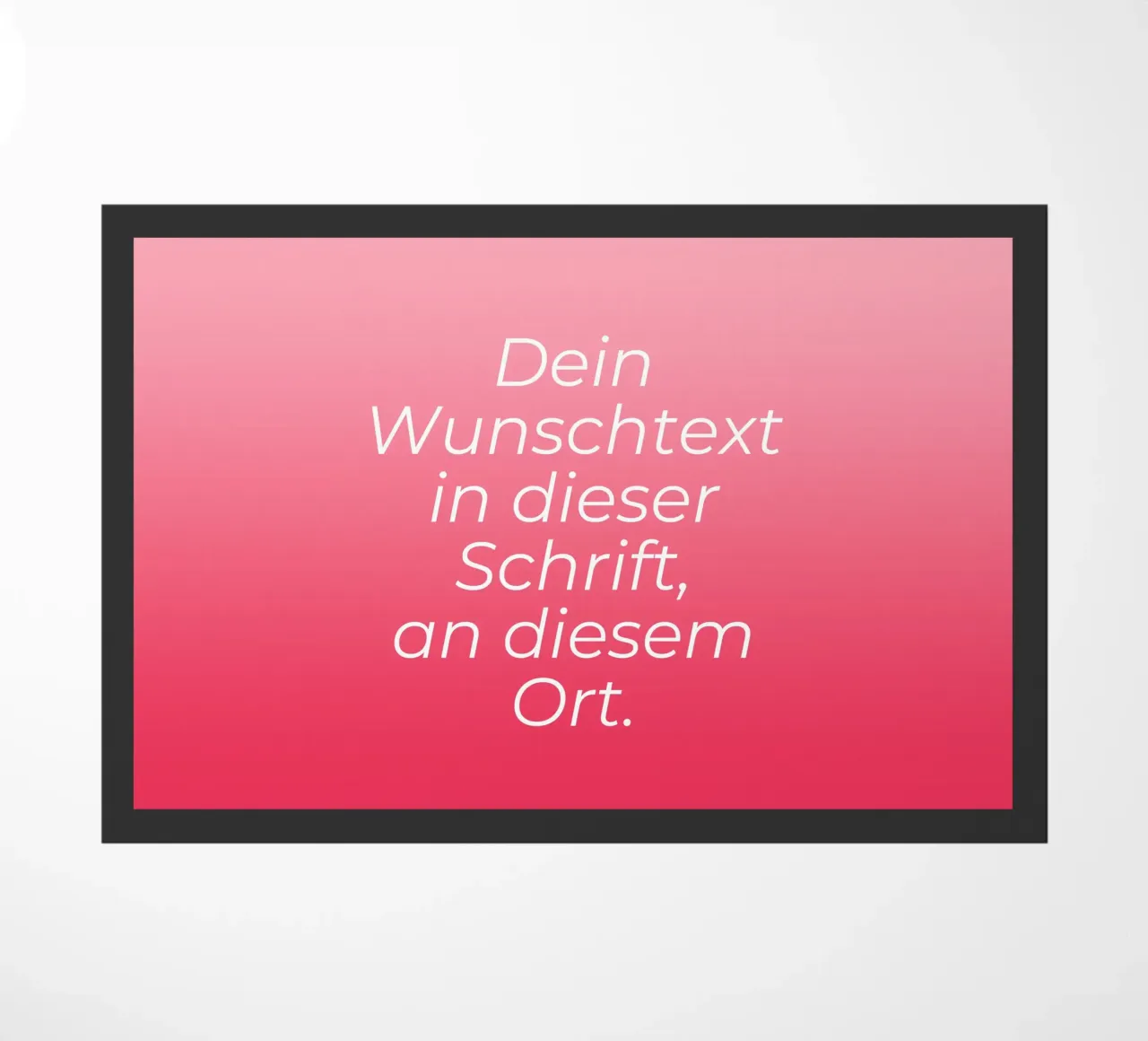 Wunschtext - Rosa Rot Gradient zerbino da BAINAI BRICK