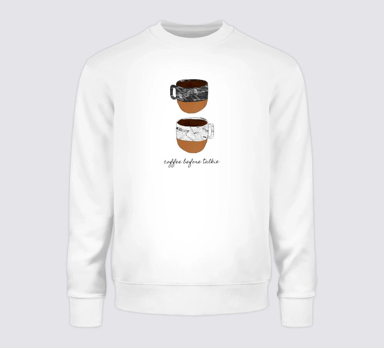 Caffè prima di parlare felpa da Orara Studio