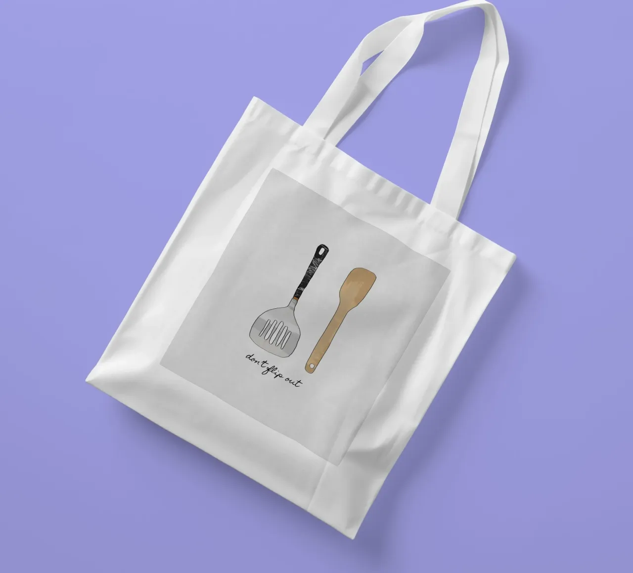 Non perdere la testa borsa in juta da Orara Studio