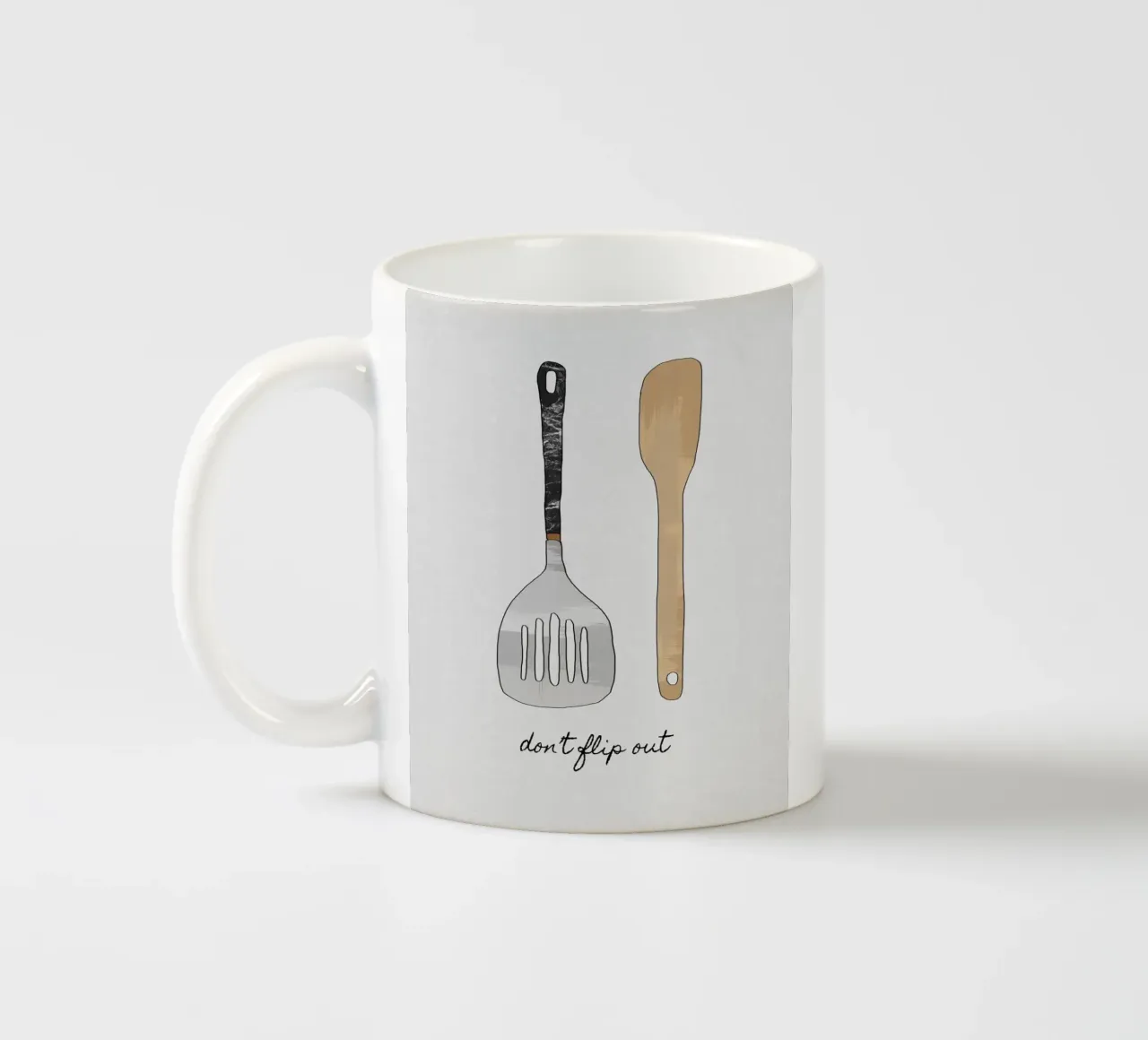 Non perdere la testa tazza in ceramica da Orara Studio