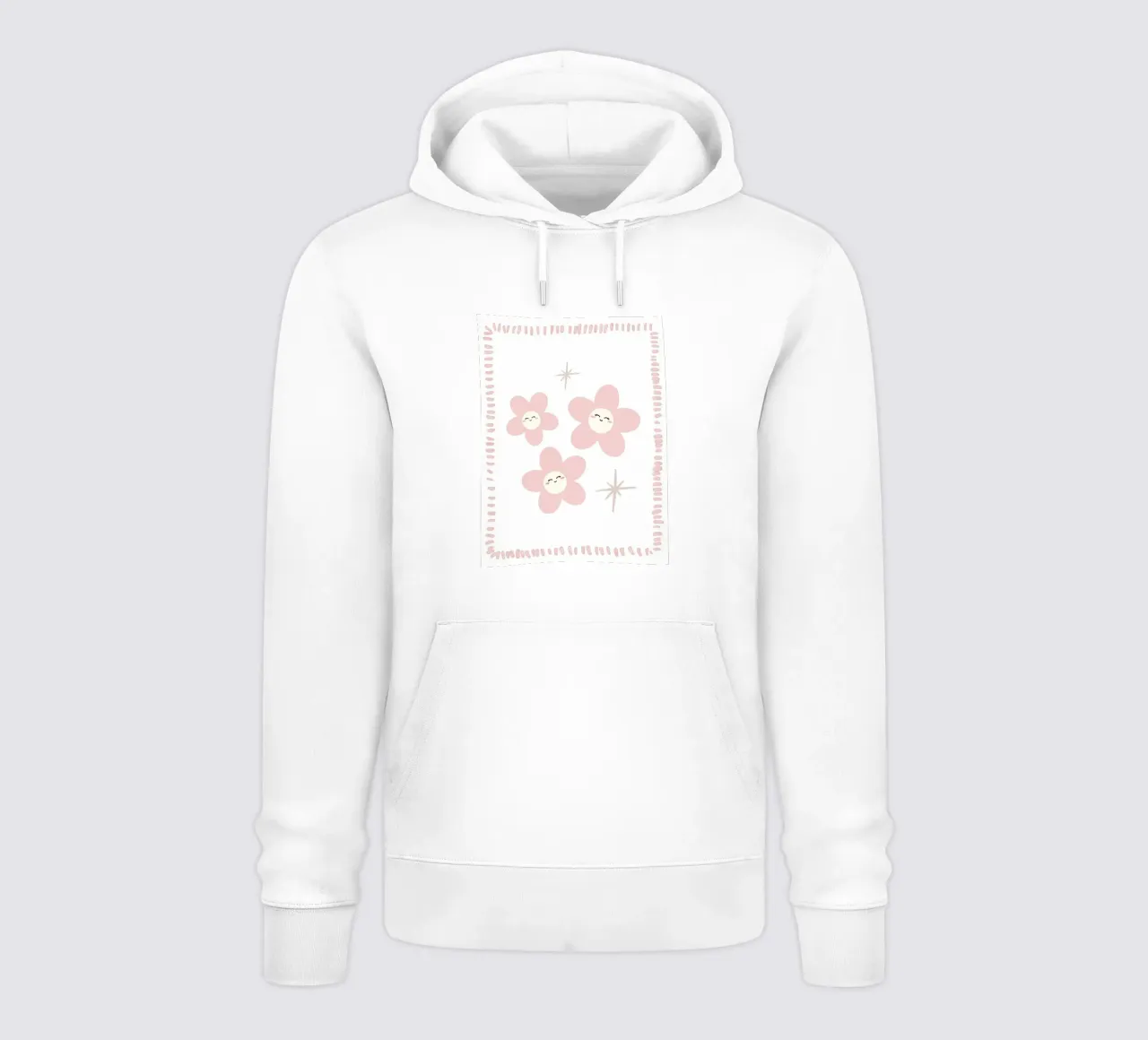 Sorrisi in fiore felpa con cappuccio da Littleleo