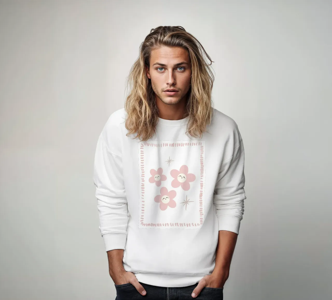 Sorrisi in fiore felpa da Littleleo