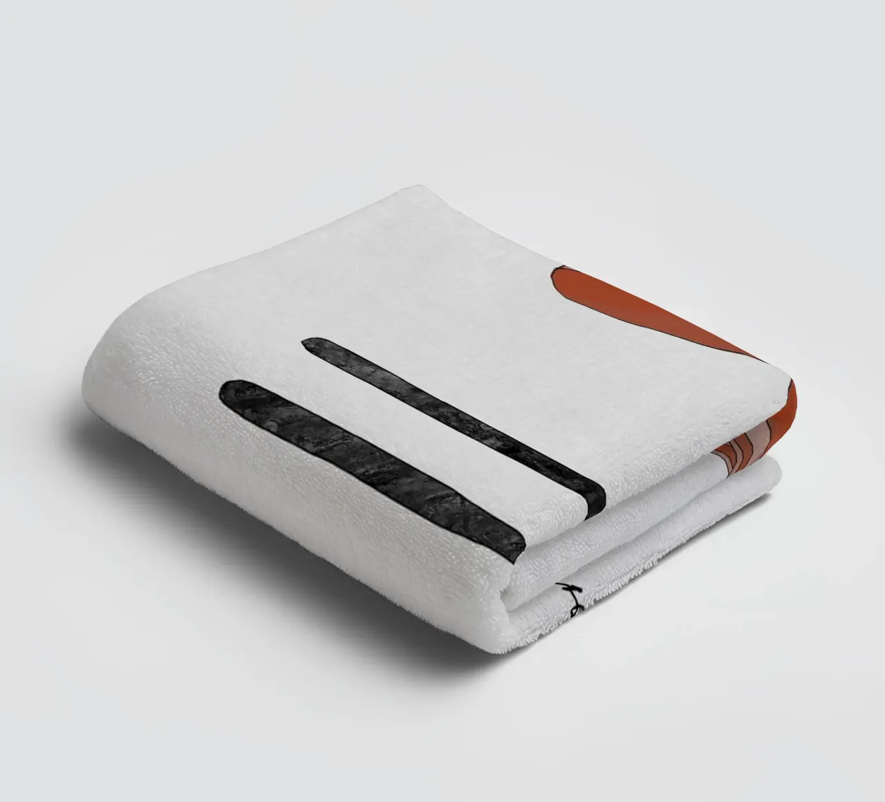 Don't Go Bacon My Heart towel by Orara Studio