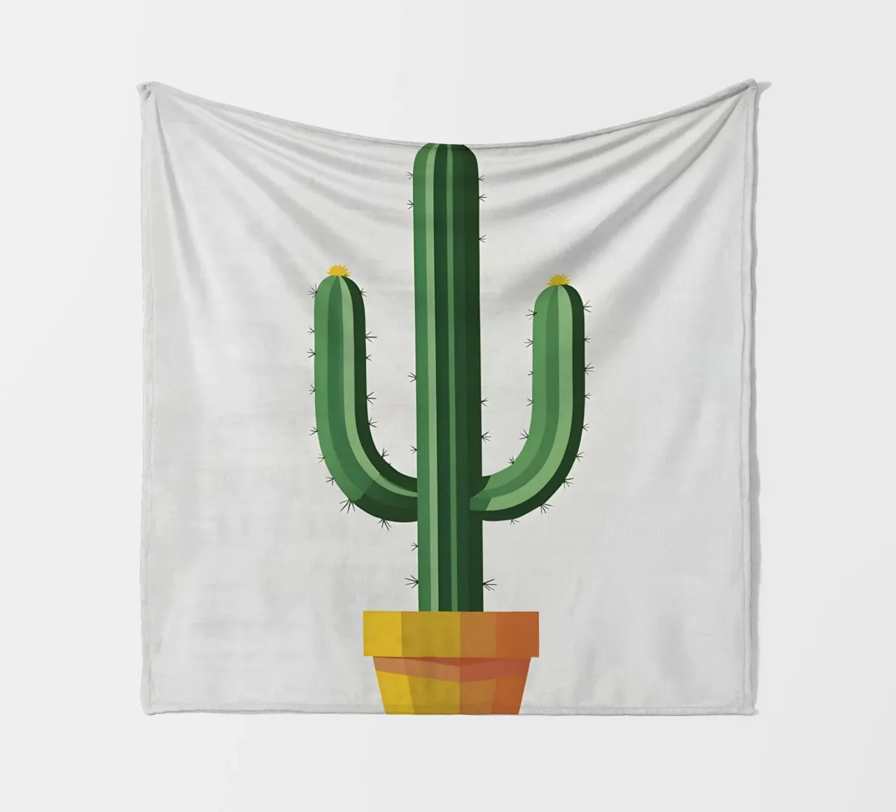 cactus a barile semplice coperta in pile da botanical shop