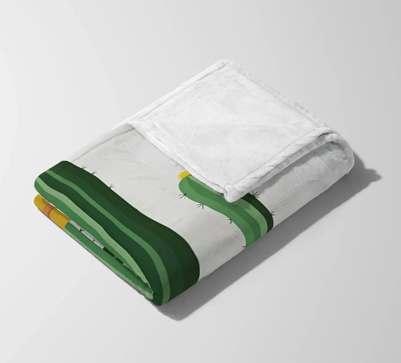 cactus a barile semplice coperta in pile da botanical shop