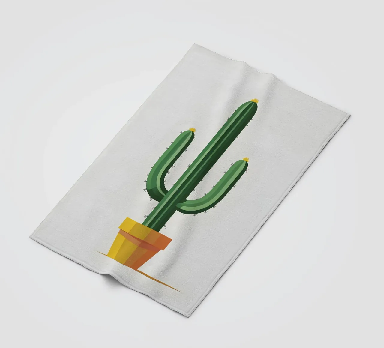 cactus a barile semplice coperta in pile da botanical shop