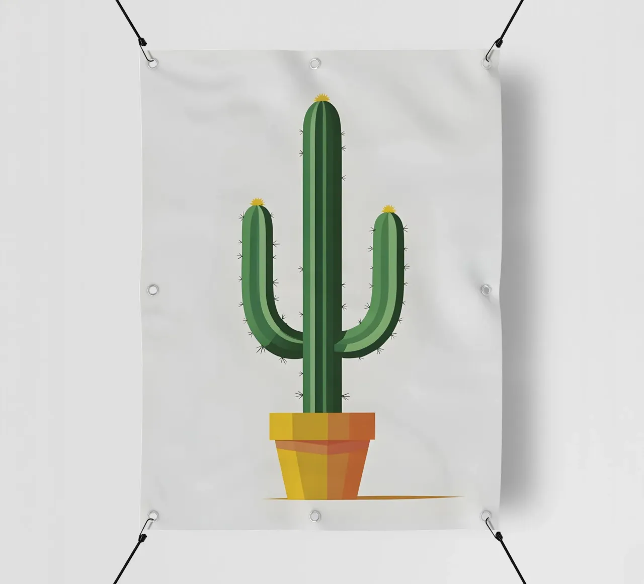 cactus a barile semplice telo in pvc da botanical shop
