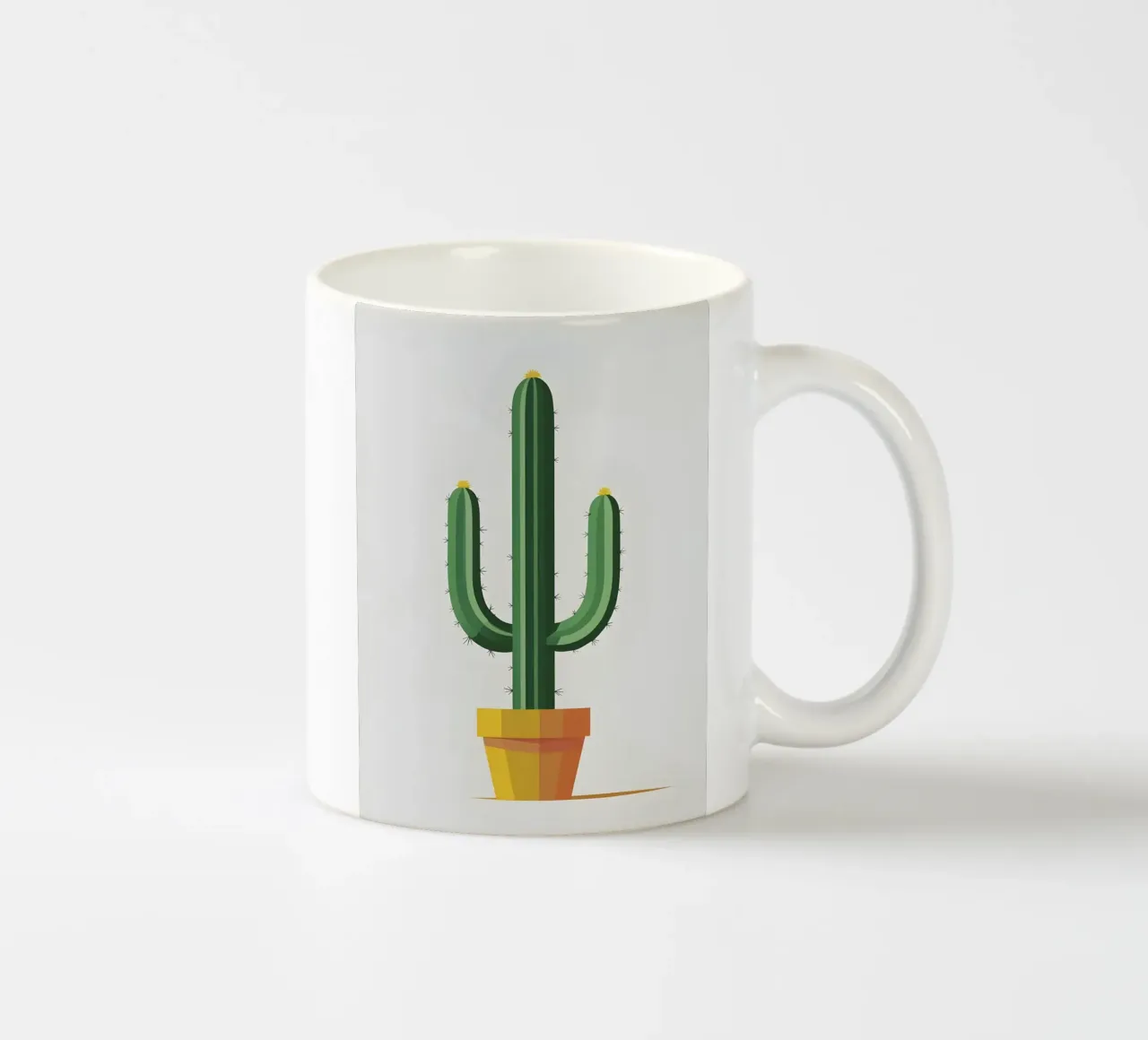 cactus a barile semplice tazza in ceramica da botanical shop