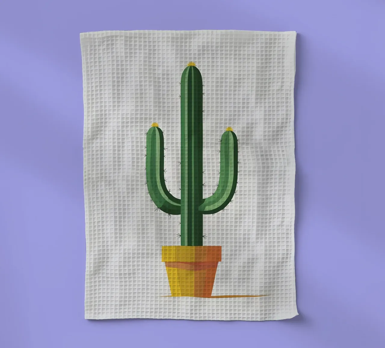 cactus a barile semplice canovaccio da cucina da botanical shop