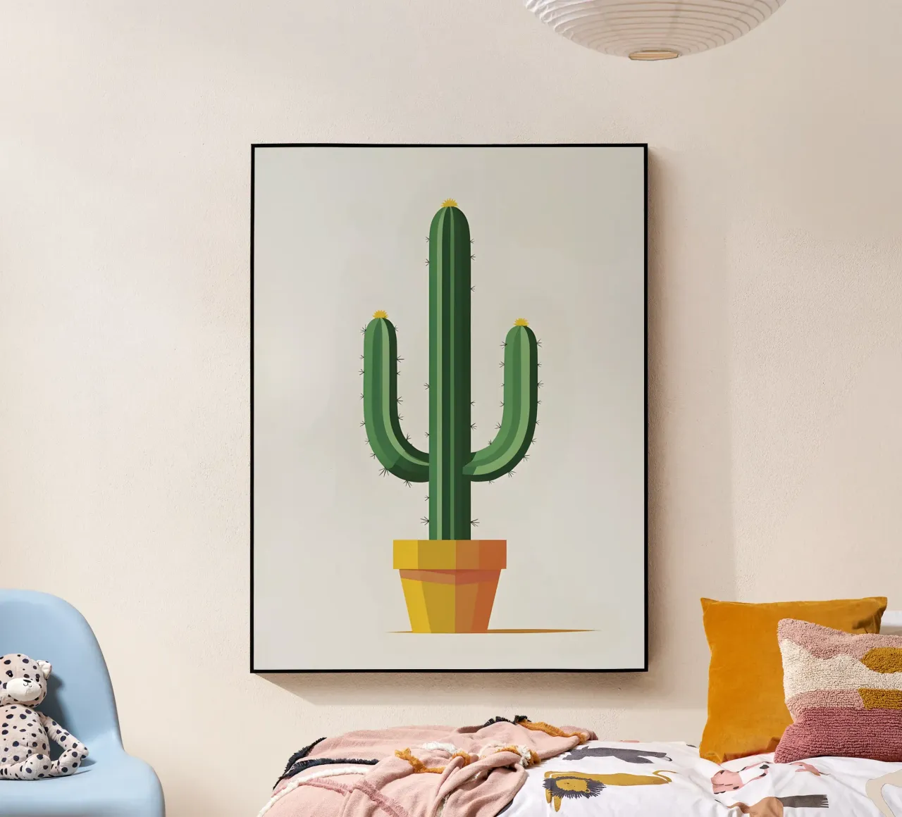 cactus simple plexiglas de botanical shop