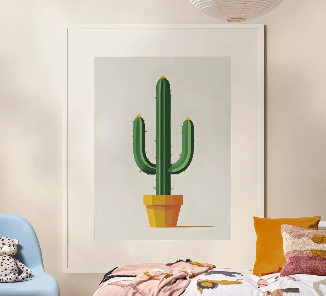 cactus a barile semplice carta hahnemühle da botanical shop