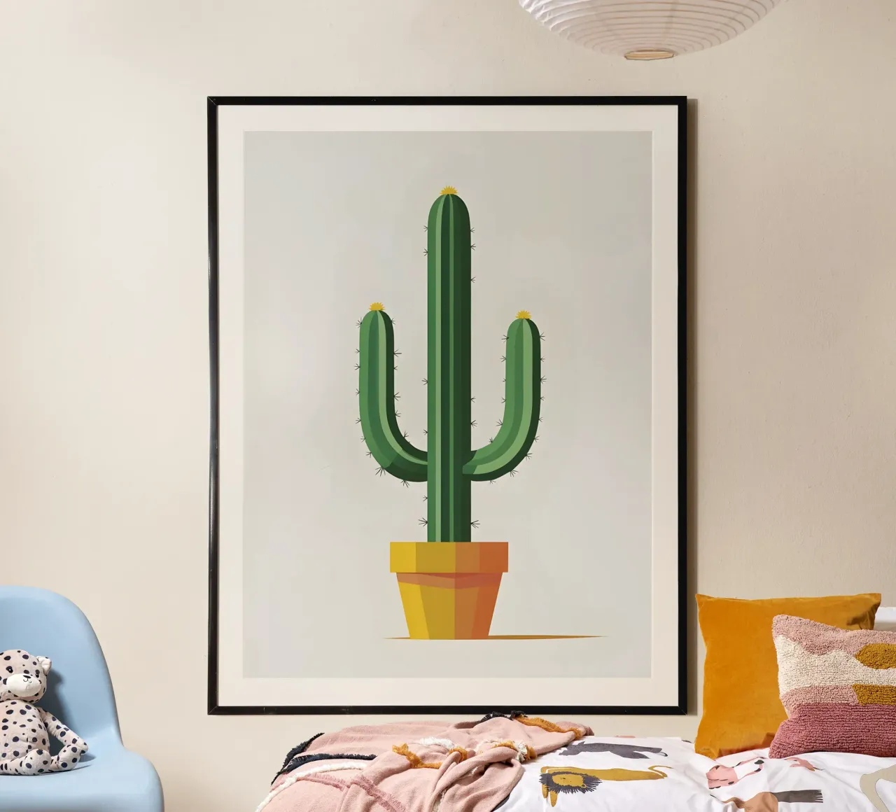 cactus a barile semplice carta hahnemühle da botanical shop