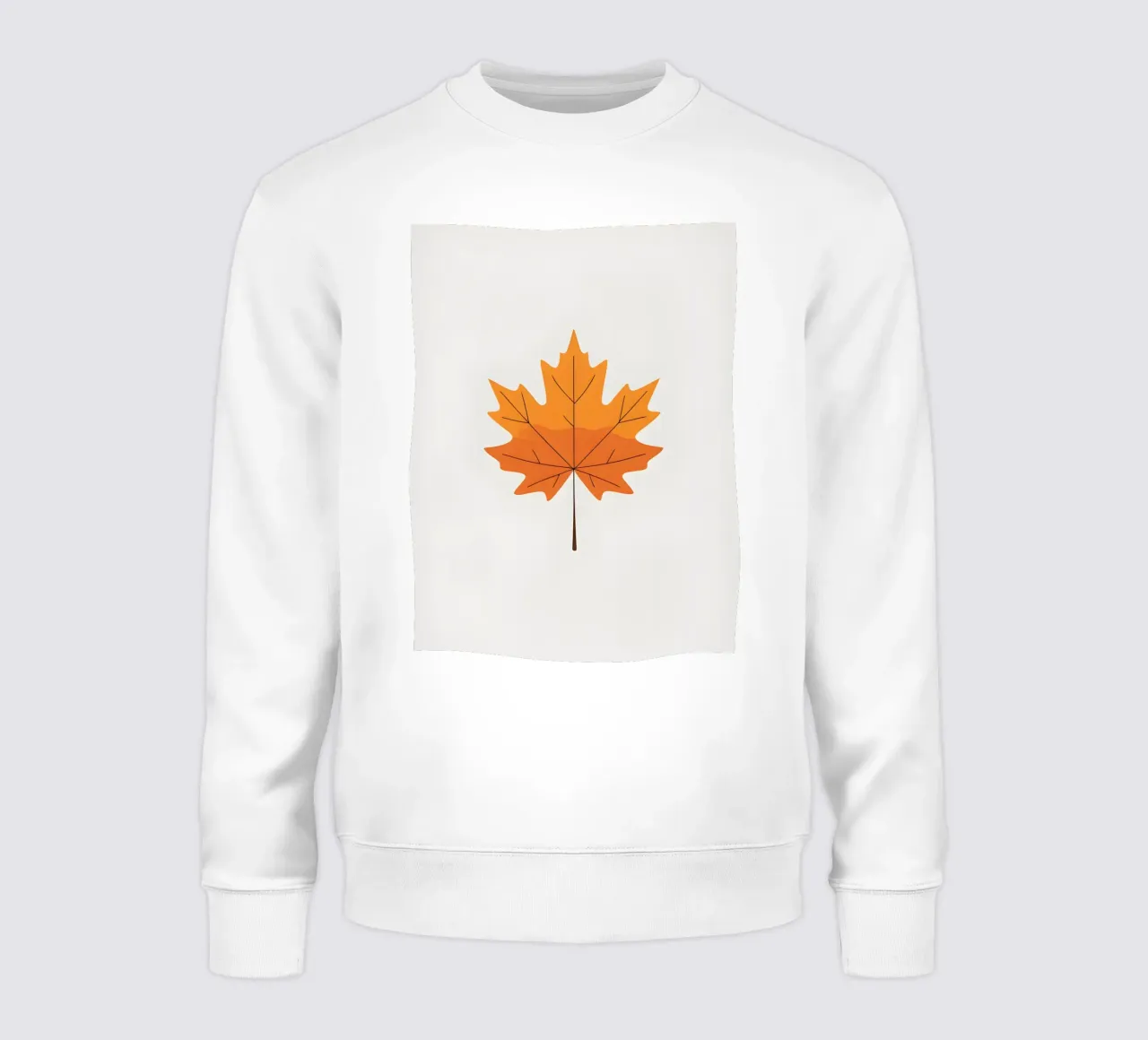 foglia d'acero felpa da botanical shop