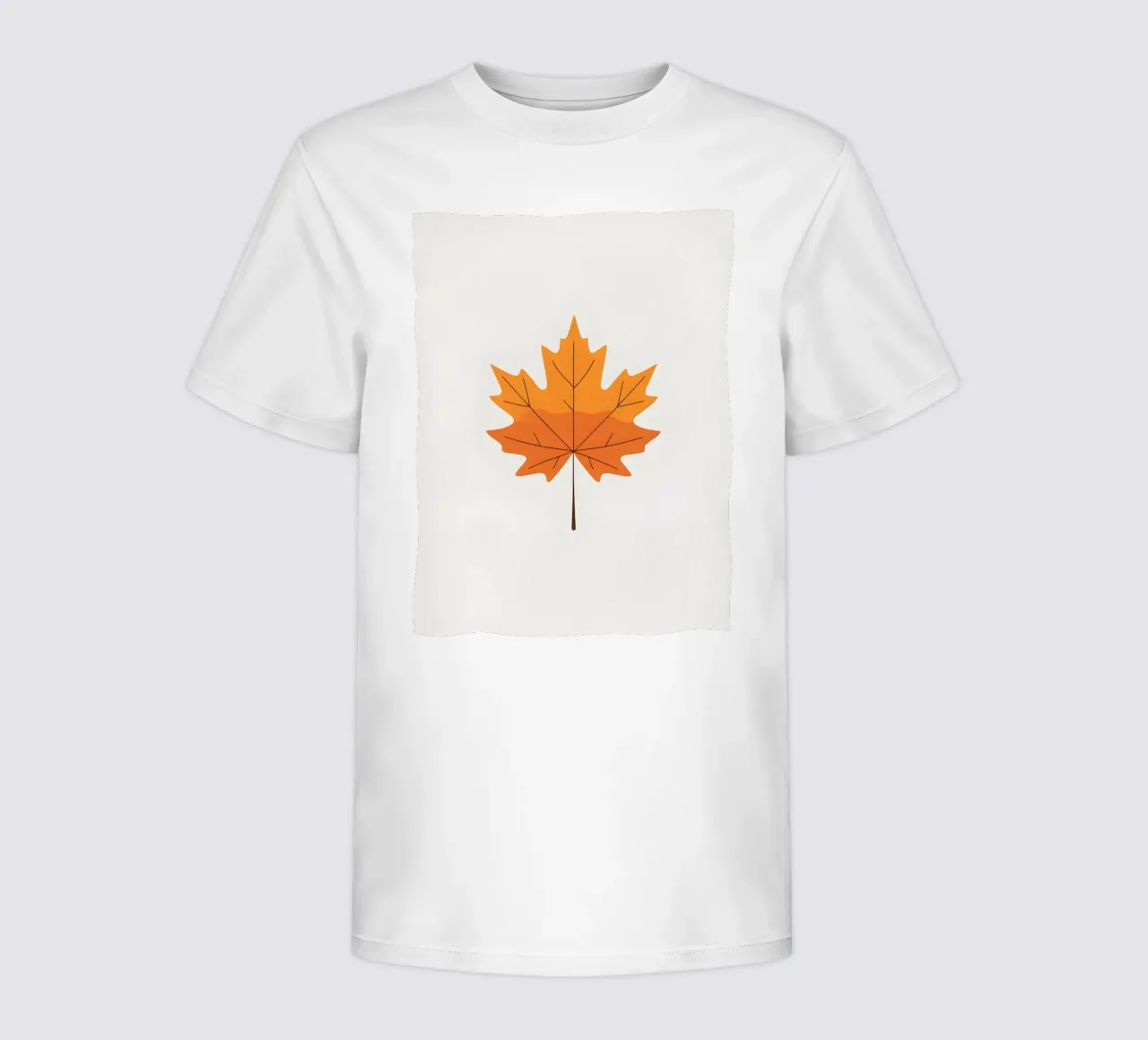 maple leaf kinder t-shirt van botanical shop