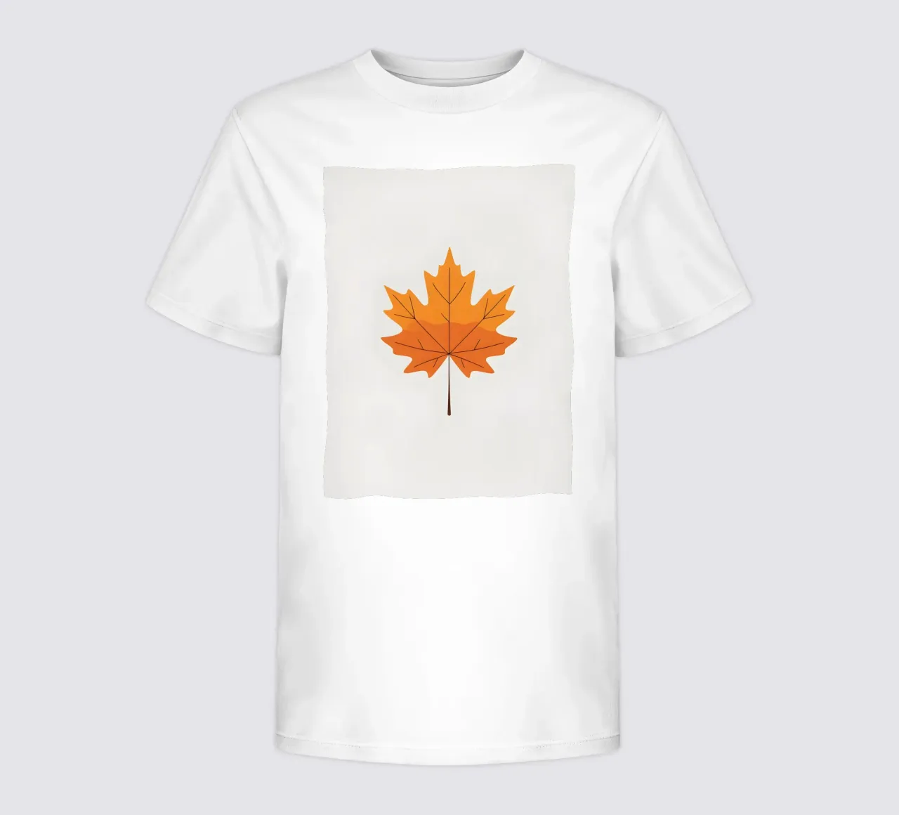 maple leaf kinder t-shirt van botanical shop